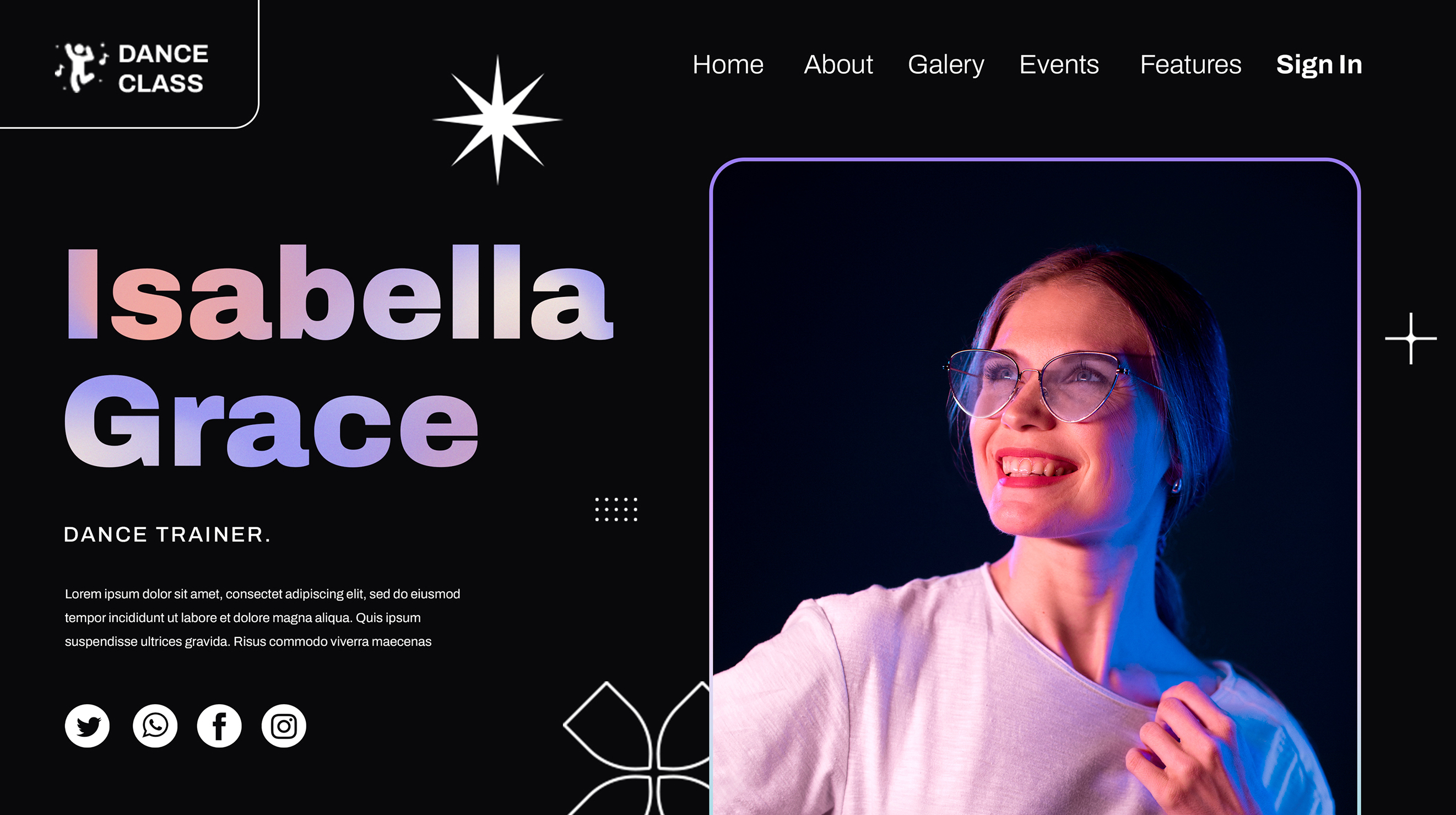 Персональный сайт / Портфолио